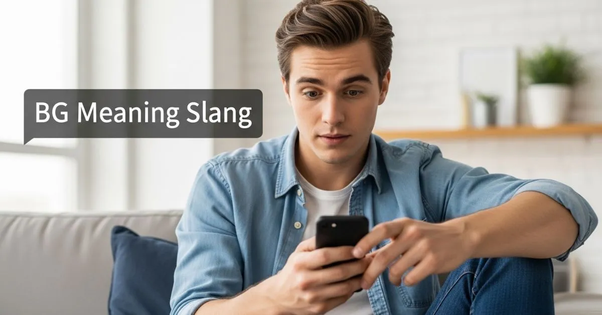 BG Meaning Slang