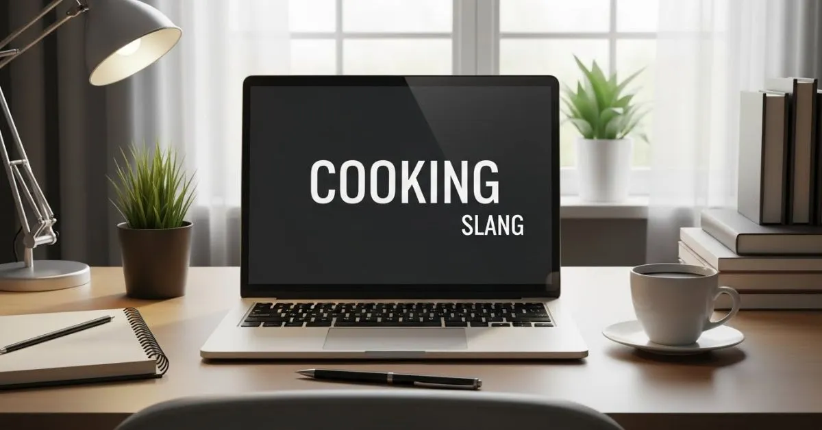 Cooking Slang