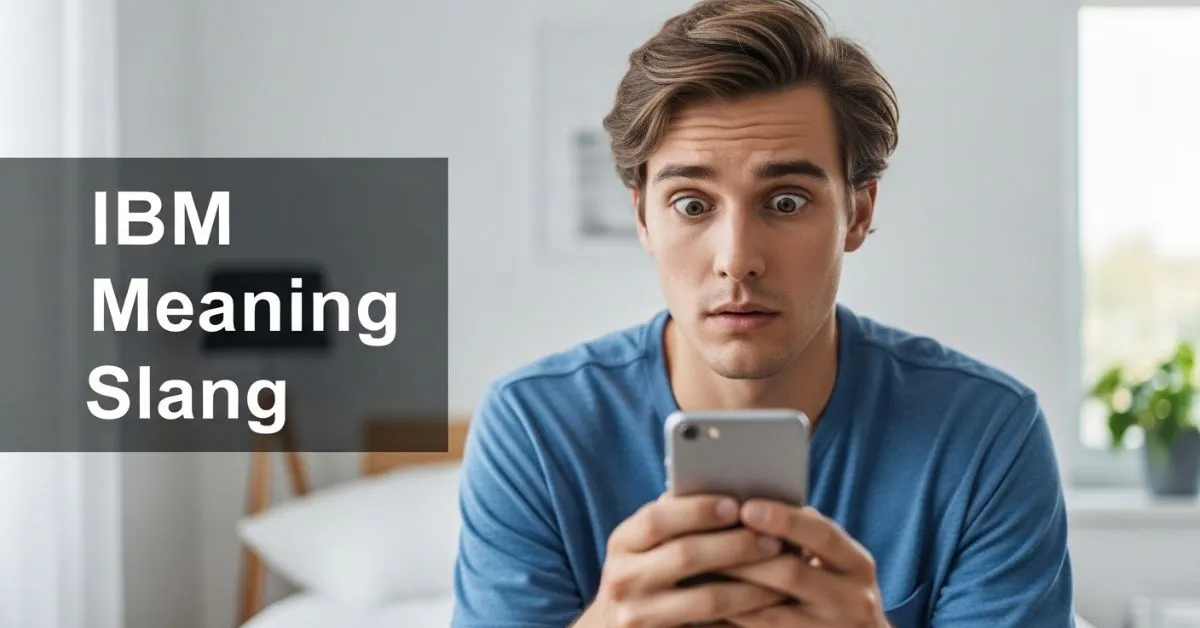IBM Meaning Slang