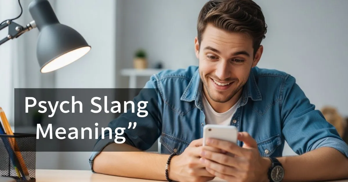 Psych Slang Meaning