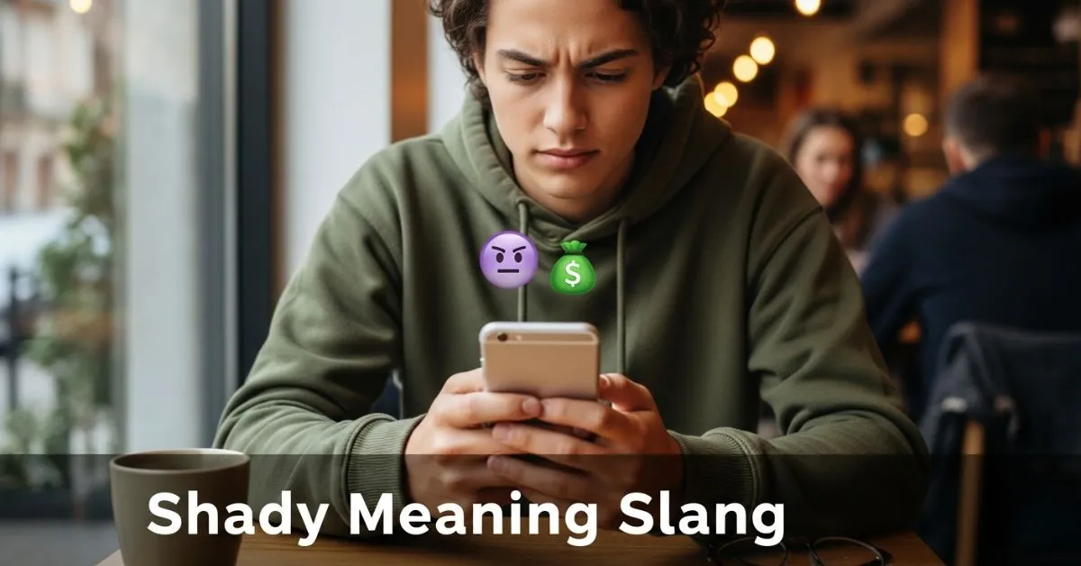 Shady Meaning Slang