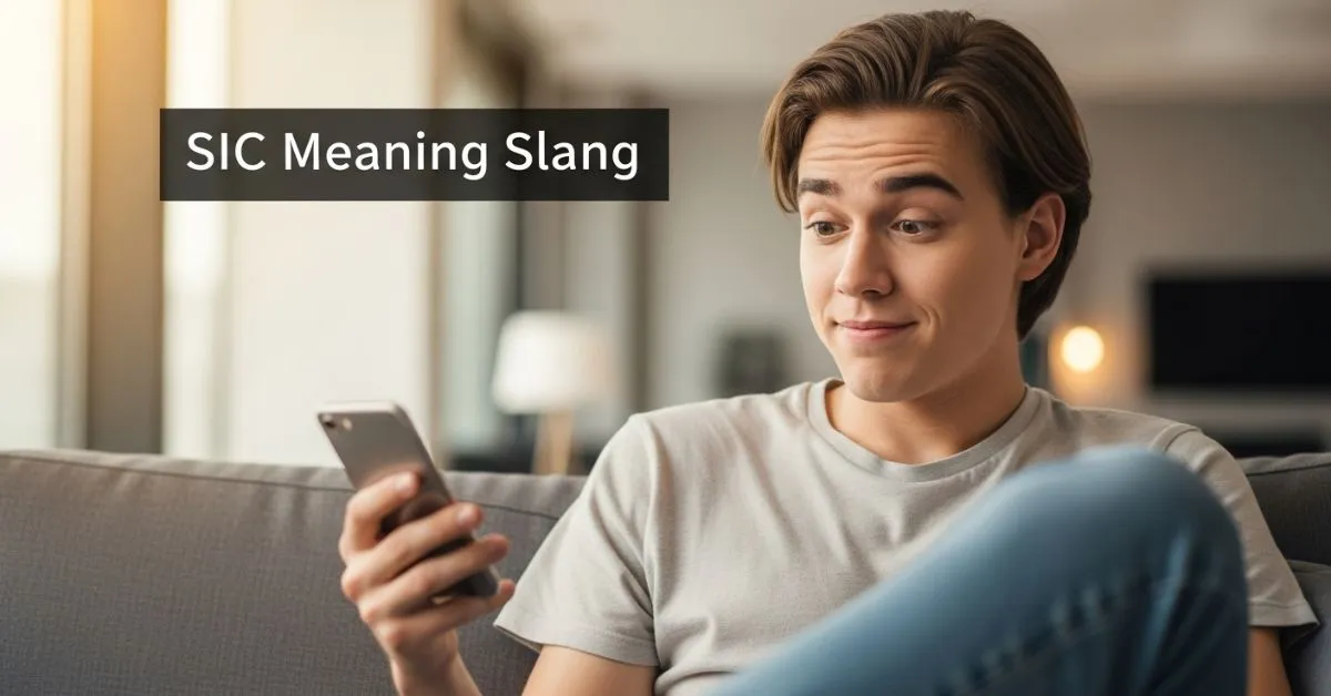SIC Meaning Slang