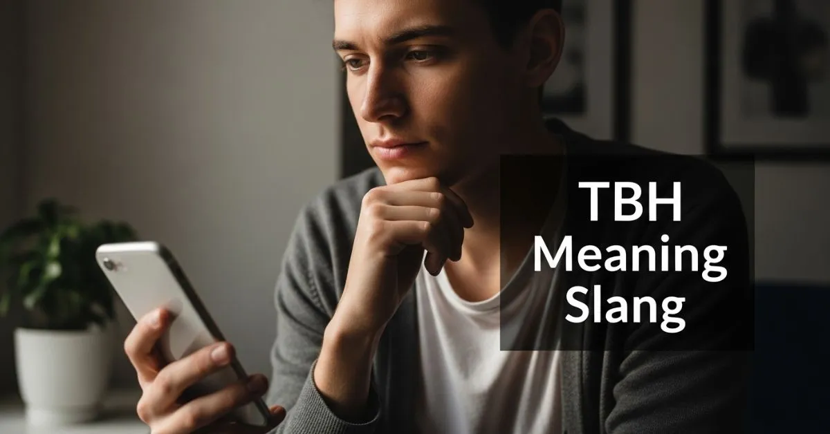 TBH Meaning Slang