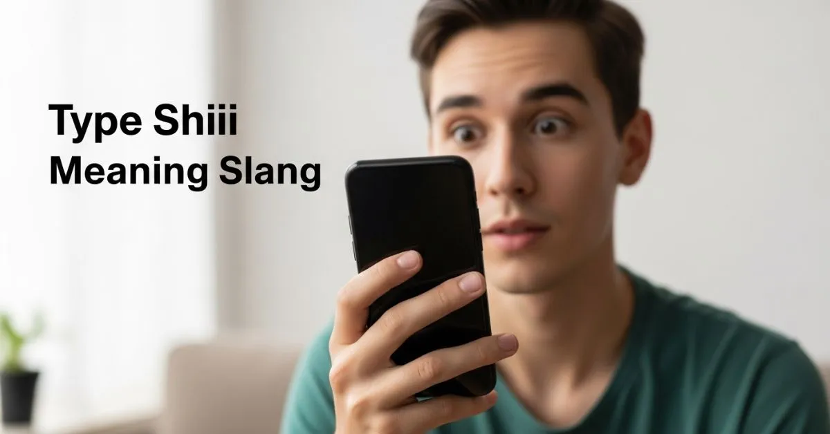 Type Shii Meaning Slang