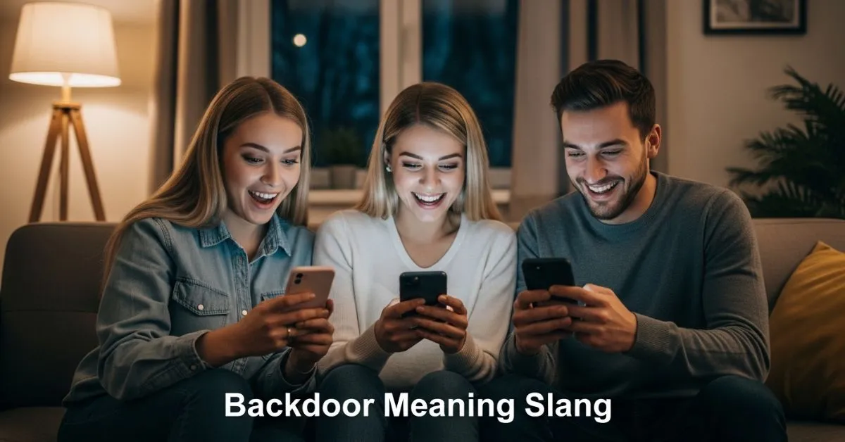 Backdoor Meaning Slang