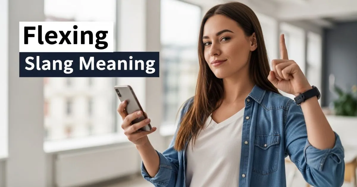 Flexing Slang Meaning