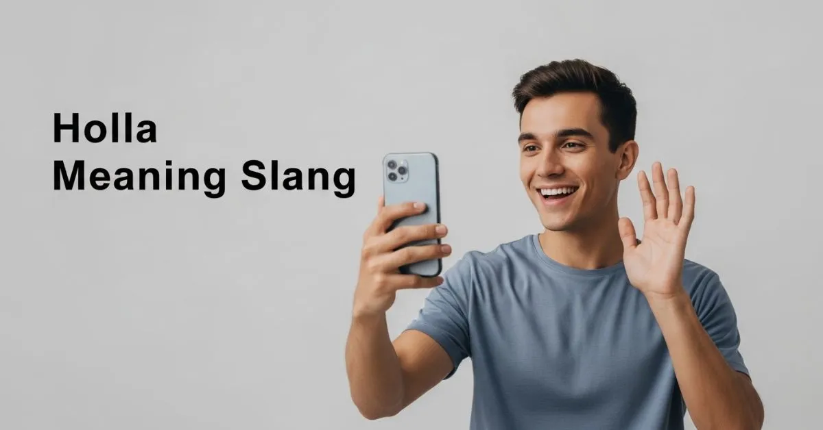 Holla Meaning Slang