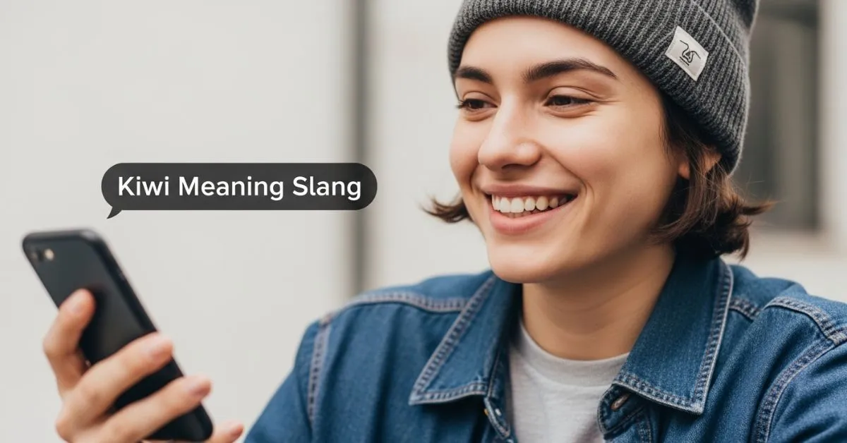 Kiwi Meaning Slang
