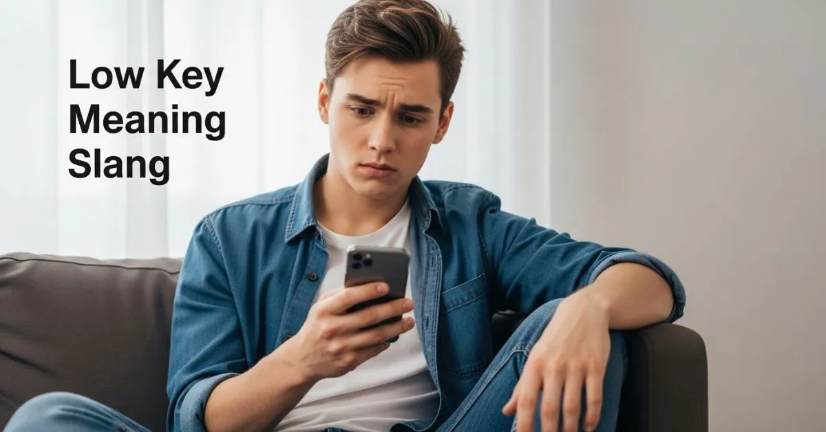 Low Key Meaning Slang