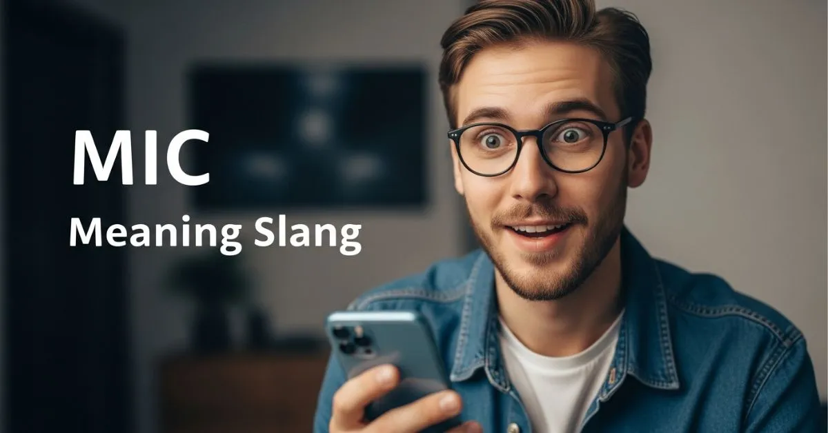 MIC Meaning Slang
