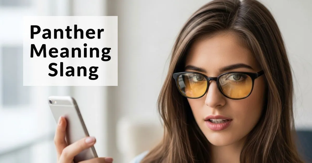 Panther Meaning Slang