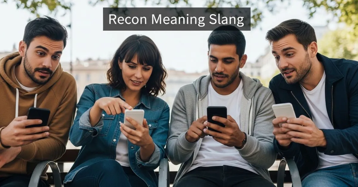 Recon Meaning Slang
