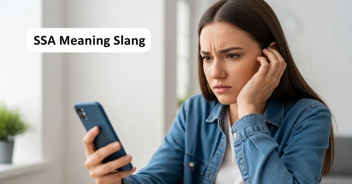 SSA Meaning Slang