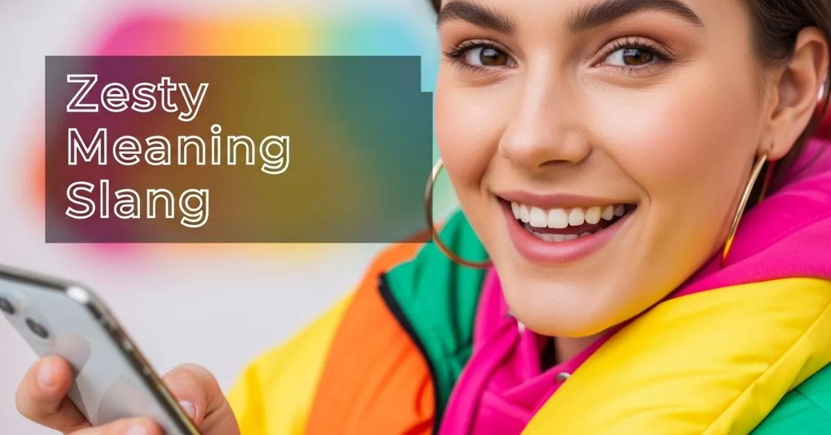 Zesty Meaning Slang