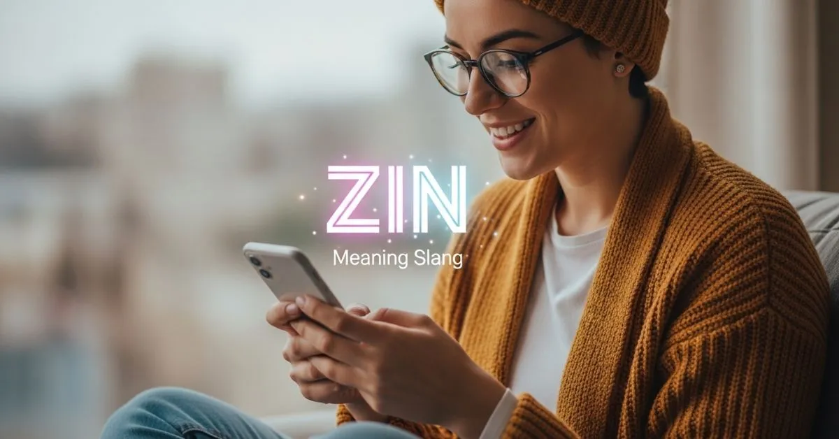 Zin Meaning Slang