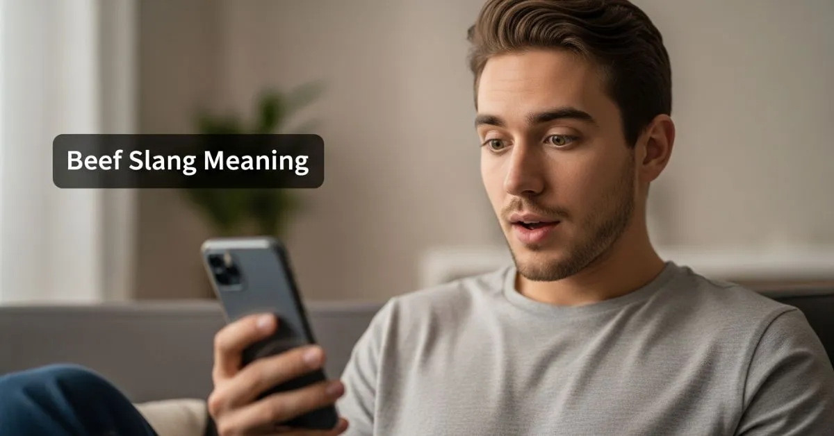 Beef Slang Meaning