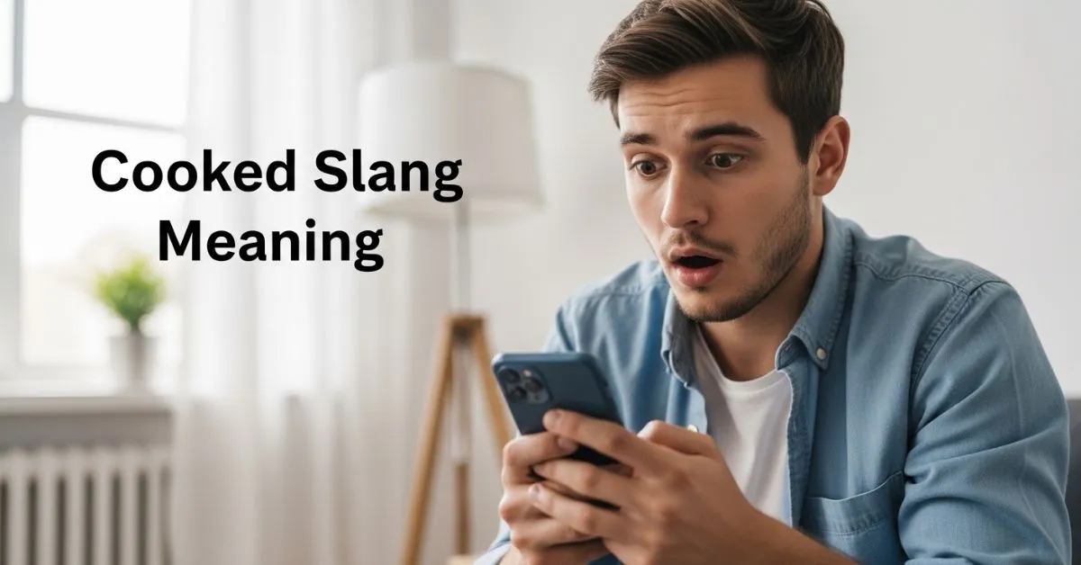 Cooked Slang Meaning