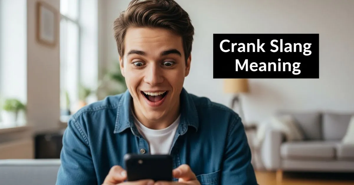 Crank Slang Meaning