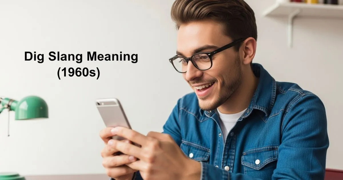 Dig Slang Meaning (1960s)