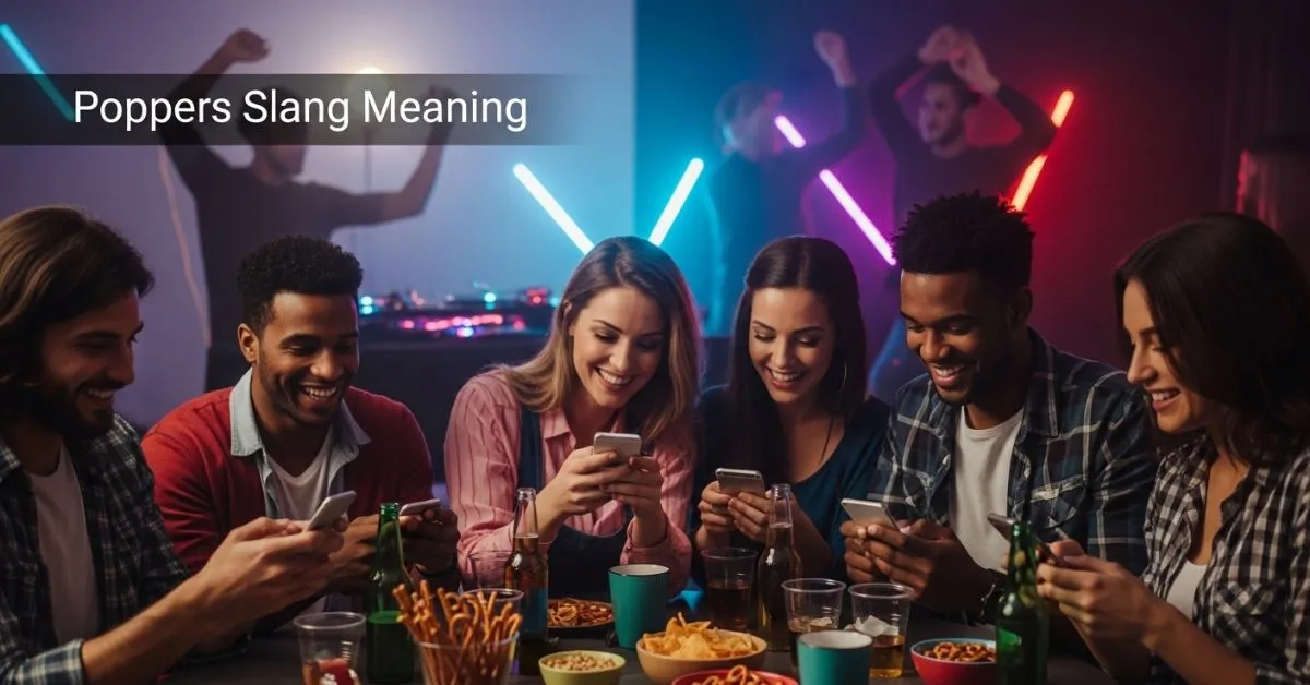 Poppers Slang Meaning