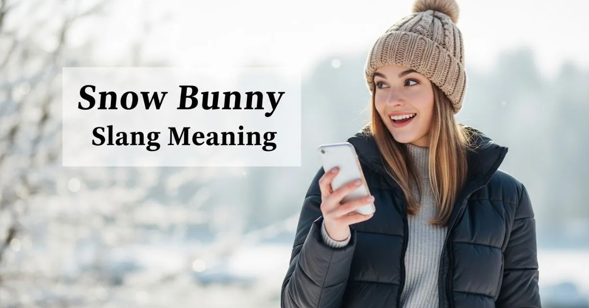 Snow Bunny Slang Meaning