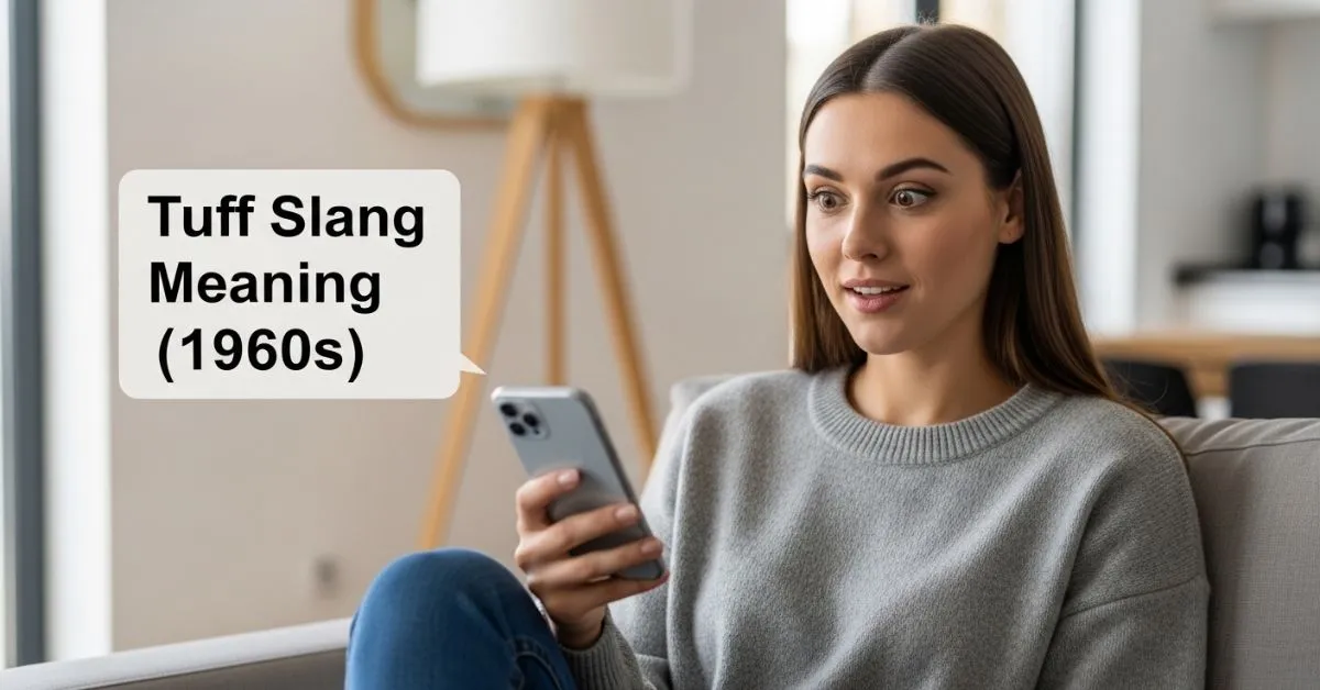Tuff Slang Meaning (1960s)