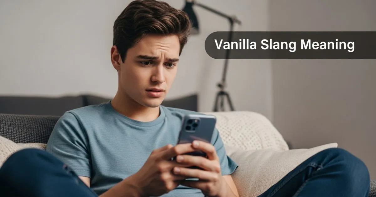 Vanilla Slang Meaning