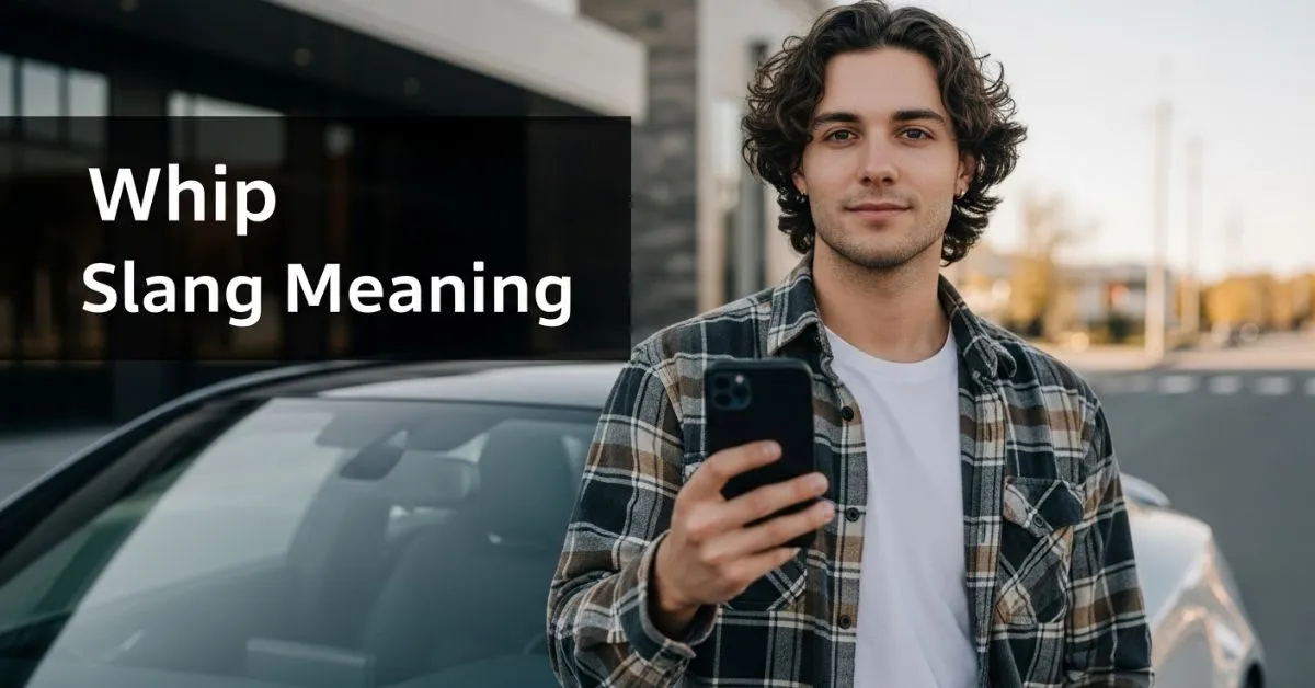 Whip Slang Meaning