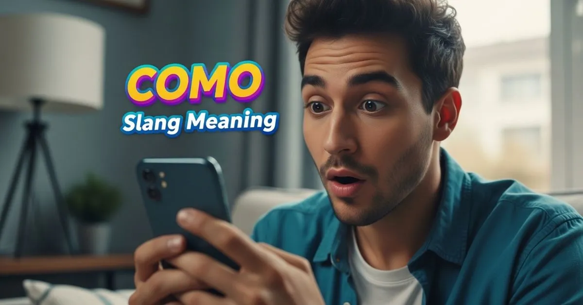 COMO Slang Meaning