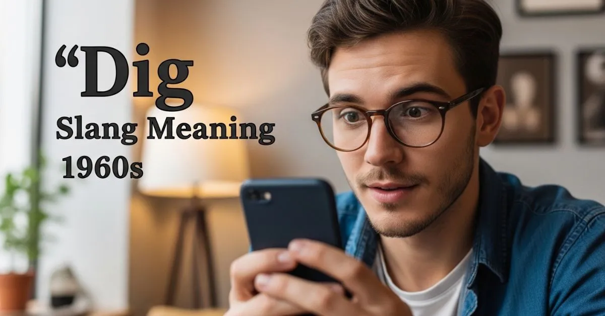 Dig Slang Meaning 1960s