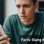 Facts Slang Meaning