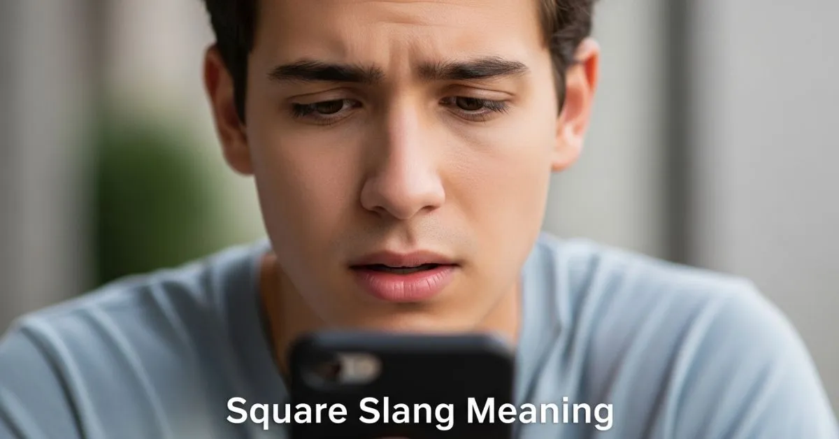 Square Slang Meaning