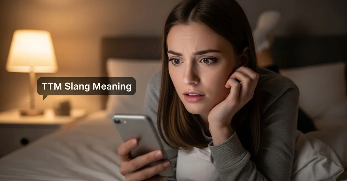 TTM Slang Meaning