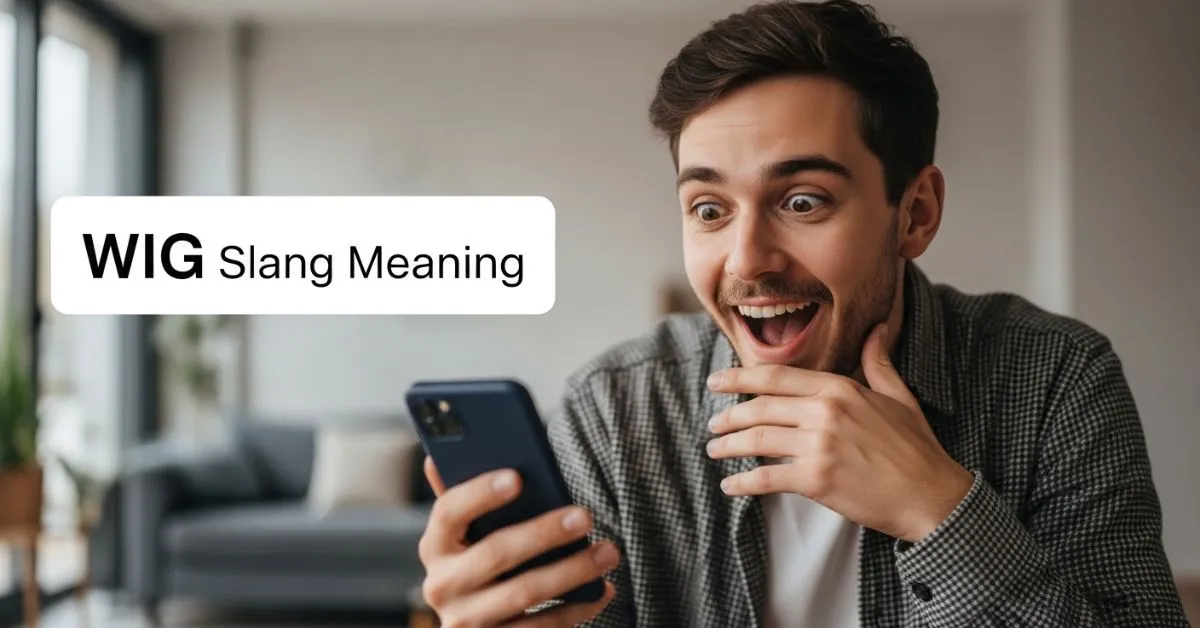 WIG Slang Meaning
