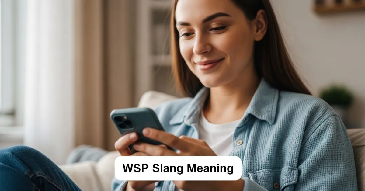 WSP Slang Meaning