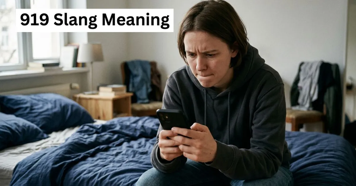 919 Slang Meaning
