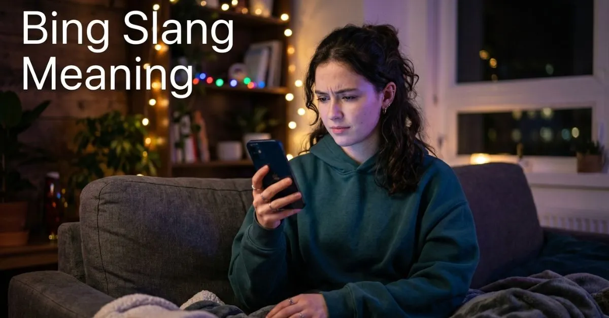Bing Slang Meaning