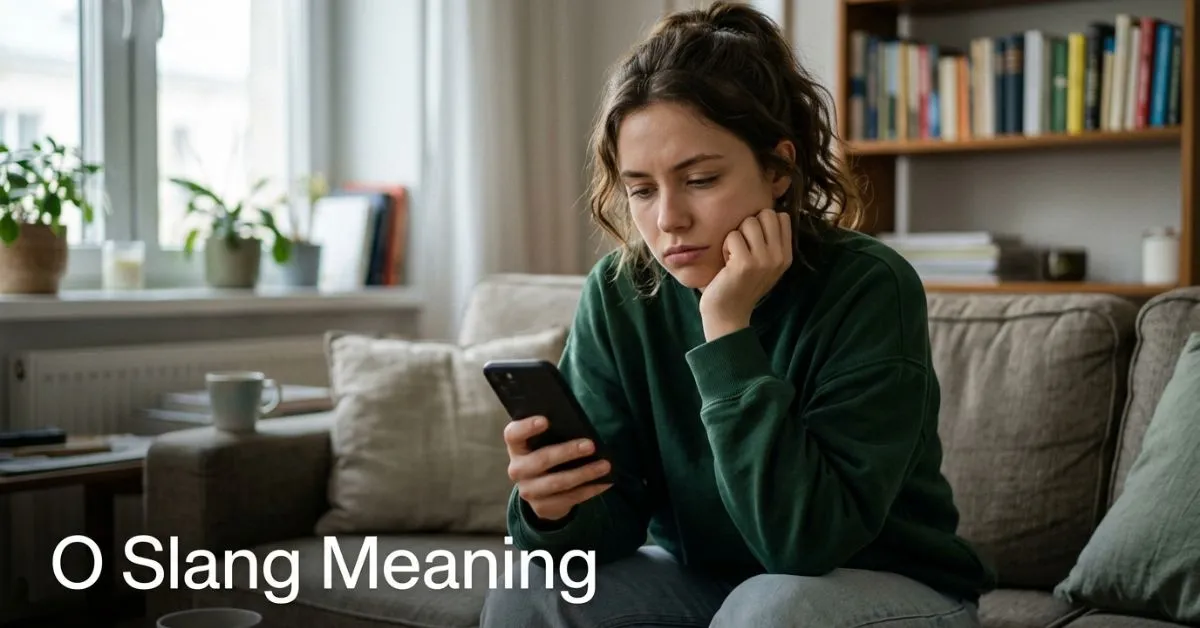 O Slang Meaning