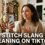 Stitch Slang Meaning on TikTok