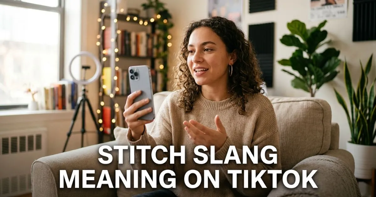 Stitch Slang Meaning on TikTok